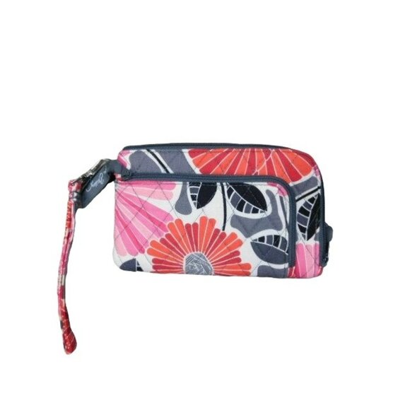 Vera Bradley Wristlet quilted fabric Wallet - Picture 1 of 3